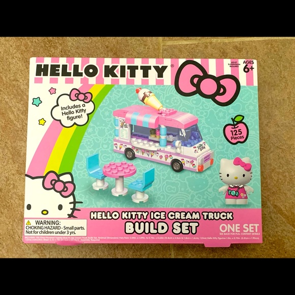 Toys Hello Kitty Ice Cream Truck Build Set Poshmark